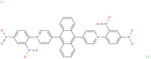 4,4'-(anthracene-9,10-diyl)bis(1-(2,4-dinitrophenyl)pyridin-1-ium) chloride