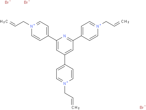 1,1''-diallyl-6'-(1-allylpyridin-1-ium-4-yl)-[4,2':4',4''-terpyridine]-1,1''-diium bromide