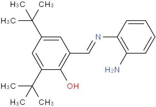 2-(((2-aminophenyl)imino)methyl)-4,6-di-tert-butylphenol