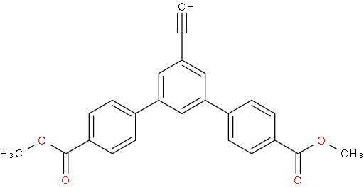 5'-乙炔基-[1,1':3',1''-三苯基]-4,4''-二羧酸二甲酯