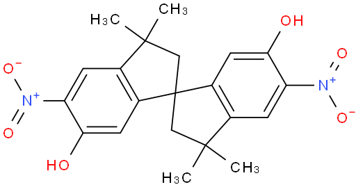 3,3,3',3'-tetramethyl-5,5'-dinitro-2,2',3,3'-tetrahydro-1,1'-spirobi[indene]-6,6'-diol