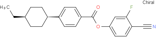 4-(反式-4-乙基环己基)苯甲酸4-氰基-3-氟苯酯