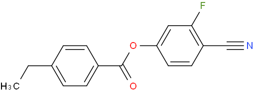4-氰基-3-氟苯基-4-乙基苯甲酸酯