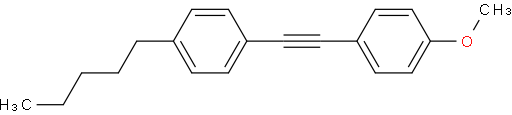 1-甲氧基-4-((4-戊基苯基)乙炔基)苯