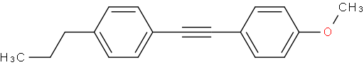 1-甲氧基-4-((4-丙基苯基)炔基)苯