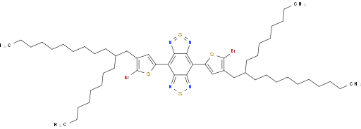 2l4d2苯并[1,2-c:4,5-c′]双[1,2,5]噻二唑,4,8-双[5-溴-4-(2-辛基十二烷基)-2-噻吩基]-