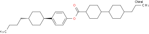反式,反式-4-(反式-4-丁基环己基)-苯基4'-丙基双环己基-4-羧酸酯