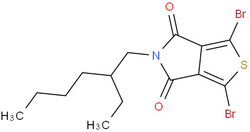 1,3-二溴-5-(2-乙基己基)-4H-噻吩并[3,4-c]吡咯-4,6(5H)-二酮