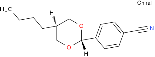 反式-4-(5-丁基-1,3-二噁烷基)苯基腈