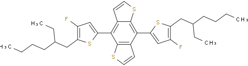 4,8-双[5-(2-乙基己基)-4-氟-2-噻吩基]苯并[1,2-b:4,5-b′]二噻吩
