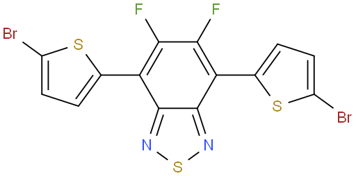 4,7-双(5-溴噻吩-2-基)-5,6-二氟-1H-2λ4-苯并[c][1,2,5]噻二唑