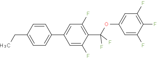 2-[二氟-(3,4,5-三氟苯氧基)甲基]-5-(4-乙基苯基)-1,3-二氟苯