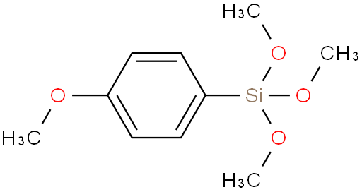三甲氧基(4-甲氧苯基)硅烷