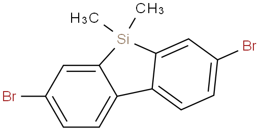 3,7-二溴-5,5-二甲基-5H-二苯并[b,d]甲硅烷基