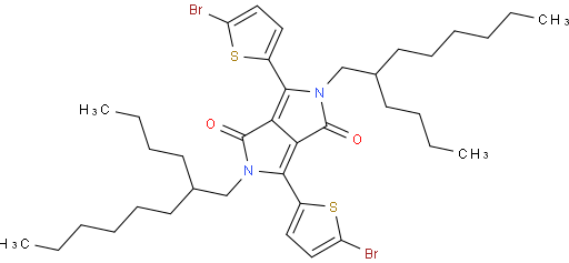 3,6-双(5-溴噻吩-2-基)-2,5-双(2-丁基辛基)吡咯并[3,4-C]吡咯-1,4(2H,5H)-二酮