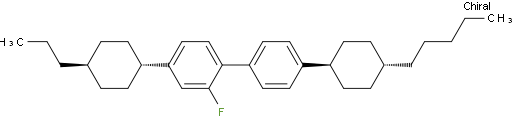 反式,反式-2-氟-4-(4-戊基环己基)-4-(4-丙基-环己基)-1,1-联苯