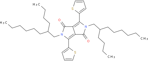 2,5-二(2-丁基辛基)-3,6-二(2-噻吩基)-2,5-二氢吡咯并[3,4-C]吡咯-1,4-二酮