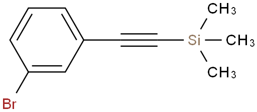 ((3-溴苯基)乙炔基)三甲基硅烷