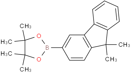2-(9,9-二甲基-9H-芴-3-基)-4,4,5,5-四甲基-1,3,2-二氧硼杂环戊烷