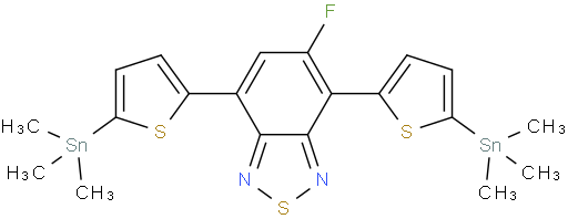 5-氟-4,7-二(5-(三甲基锡烷基)噻吩-2-基)苯并[c][1,2,5]噻二唑