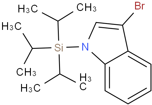3-溴-1-(三异丙基甲硅烷基)-1H-吲哚
