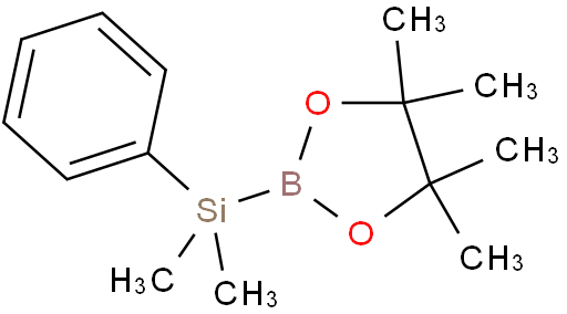 二甲基-苯基-(4,4,5,5-四甲基-1,3,2-二氧杂硼烷-2-基)硅烷