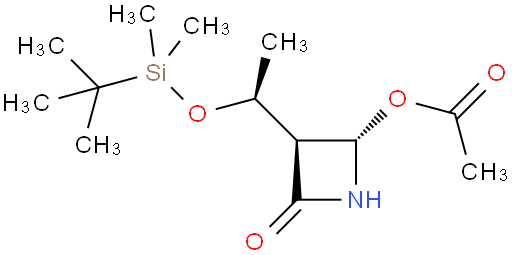 4-乙酰氧基-3-[1-(叔丁基二甲基硅氧基)乙基]氮杂环丁酮