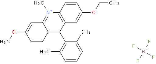 9-(2,6-二甲基苯基)-2-乙氧基-6-甲氧基-10-甲基吖啶-10-四氟硼酸铵