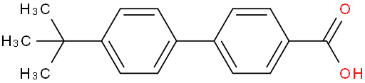 4'-(叔丁基)-[1,1'-联苯]-4-羧酸