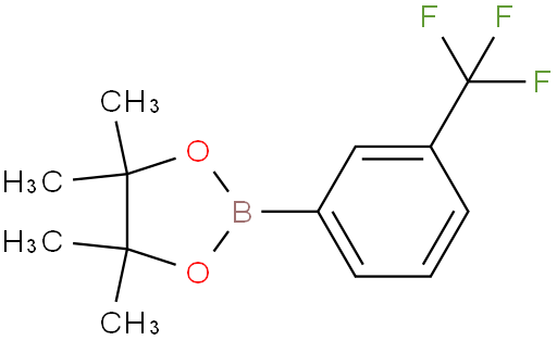 4,4,5,5-四甲基-2-(3-(三氟甲基)苯基)-1,3,2-二氧杂硼杂环戊烷