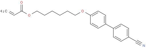 6-((4'-氰基-[1,1'-联苯]-4-基)氧基)丙烯酸己酯