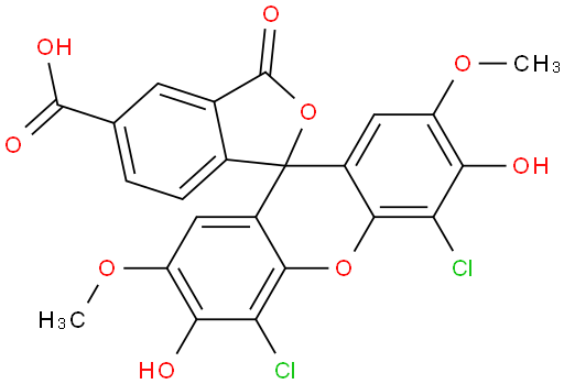 4',5'-二氯-3',6'-二羟基-2',7'-二甲氧基-3-氧代-3H-螺[异苯并呋喃-1,9'-呫吨]-5-羧酸