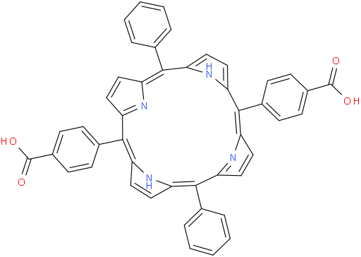 5,10-二(4-羧基苯基)-10,20-二苯基-卟啉