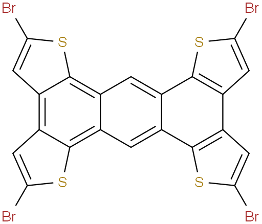 2,5,9,12-tetrabromoanthra[1,2-b:4,3-b':5,6-b'':8,7-b''']tetrathiophene