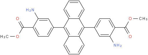 dimethyl 4,4'-(anthracene-9,10-diyl)bis(2-aminobenzoate)