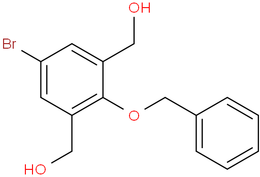 (2-(benzyloxy)-5-bromo-1,3-phenylene)dimethanol