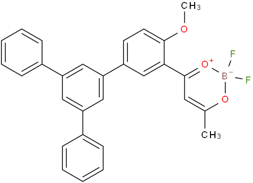 2,2-difluoro-4-(4-methoxy-5'-phenyl-[1,1':3',1''-terphenyl]-3-yl)-6-methyl-2H-1,3l3,2l4-dioxaborinine