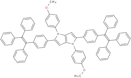 1,4-bis(4-methoxyphenyl)-2,5-bis(4-(1,2,2-triphenylvinyl)phenyl)-1,4-dihydropyrrolo[3,2-b]pyrrole
