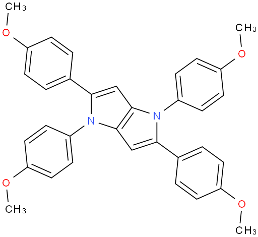 1,2,4,5-tetrakis(4-methoxyphenyl)-1,4-dihydropyrrolo[3,2-b]pyrrole