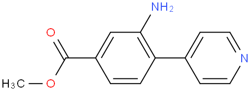 methyl 3-amino-4-(pyridin-4-yl)benzoate