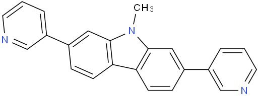 9-methyl-2,7-di(pyridin-3-yl)-9H-carbazole