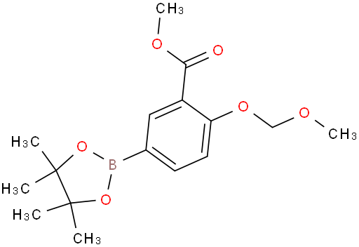 methyl 2-(methoxymethoxy)-5-(4,4,5,5-tetramethyl-1,3,2-dioxaborolan-2-yl)benzoate