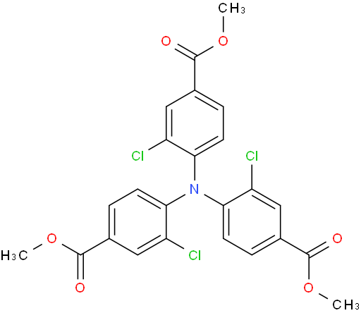 trimethyl 4,4',4''-nitrilotris(3-chlorobenzoate)