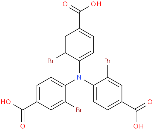 4,4',4''-nitrilotris(3-bromobenzoic acid)
