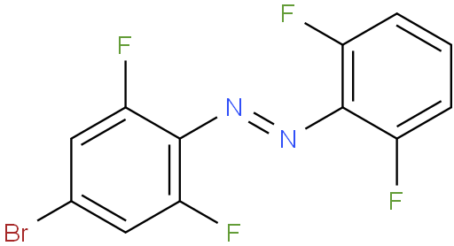 (E)-1-(4-bromo-2,6-difluorophenyl)-2-(2,6-difluorophenyl)diazene
