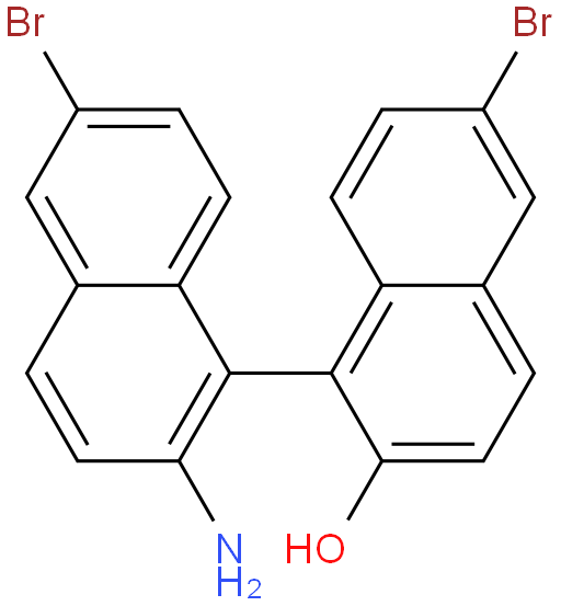 2'-amino-6,6'-dibromo-[1,1'-binaphthalen]-2-ol