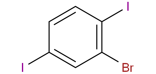 2-溴-1,4-二碘苯