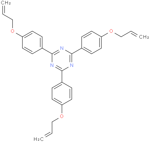 2,4,6-tris(4-(allyloxy)phenyl)-1,3,5-triazine