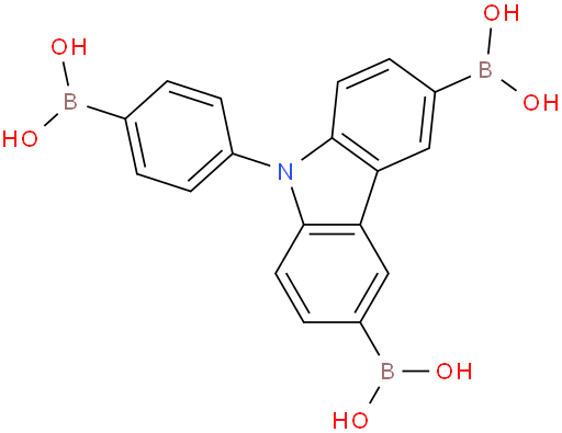 (9-(4-boronophenyl)-9H-carbazole-3,6-diyl)diboronic acid