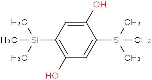 2,5-bis(trimethylsilyl)benzene-1,4-diol